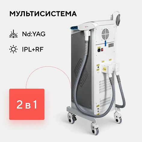 Неодимовый лазер + Элос эпилятор Lasertech COMBINE Premium Edition в Анадыре